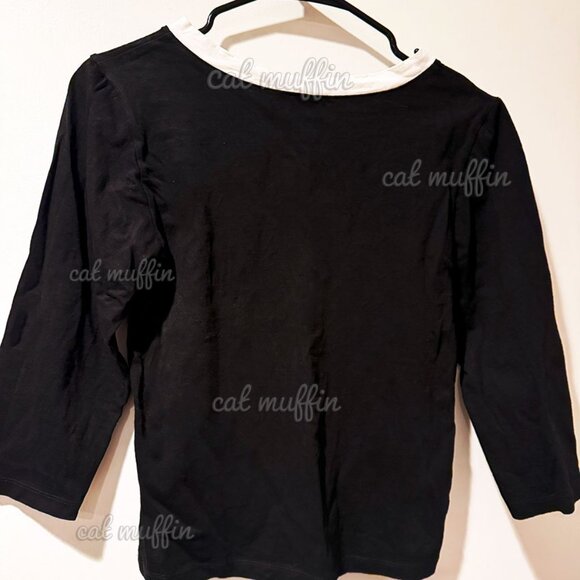 EMILY THE STRANGE BLACK / WHITE TOP from 2008 NEW!! *VERY RARE* - Picture 5 of 5